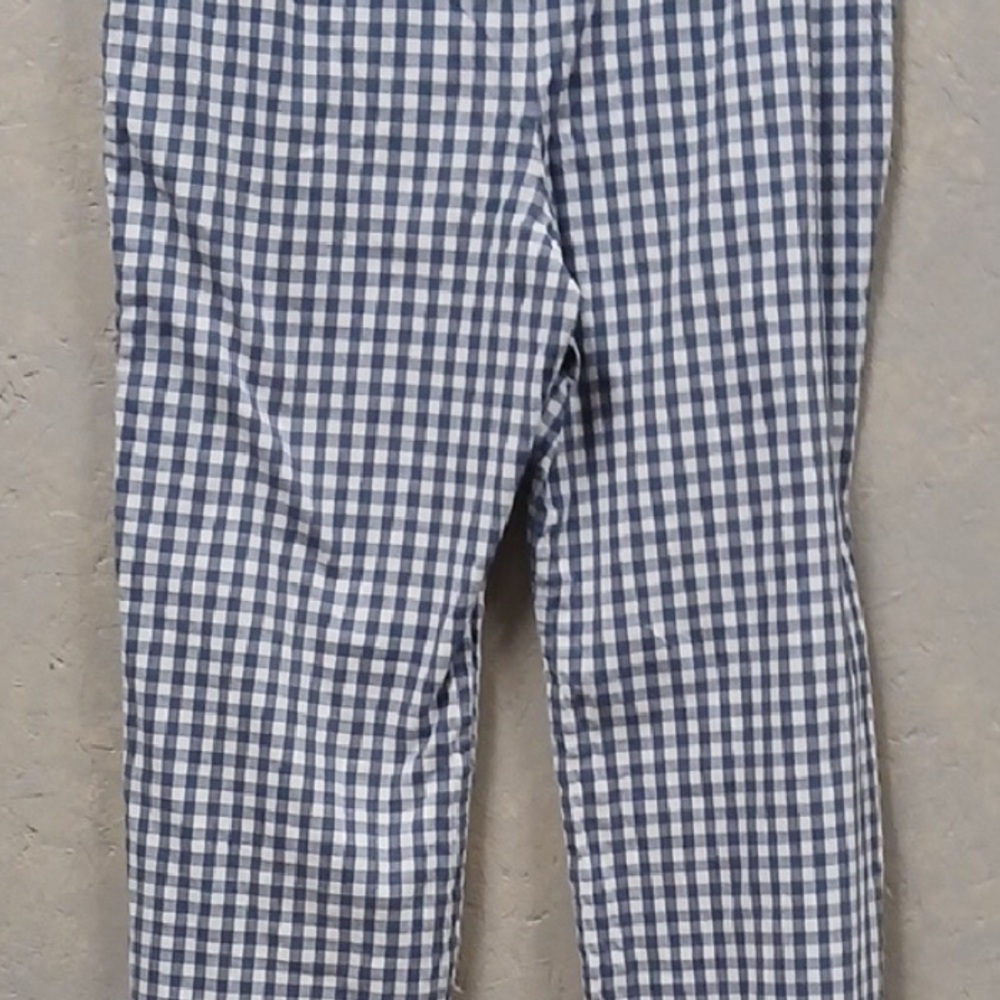 Tyler Boe Blue & White Gingham Pants - Picture 4 of 4